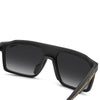 C Sport 04 Flat-Top Rectangular Sunglasses