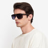 C Sport 04 Flat-Top Rectangular Sunglasses