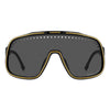 C Sport 02 Shield-Style Wraparound Sunglasses