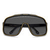 C Sport 02 Shield-Style Wraparound Sunglasses