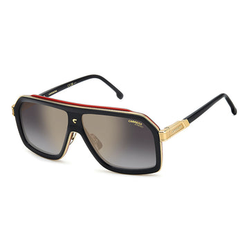 CA 1053 Titanium Aviator Sunglasses with Brow Bar