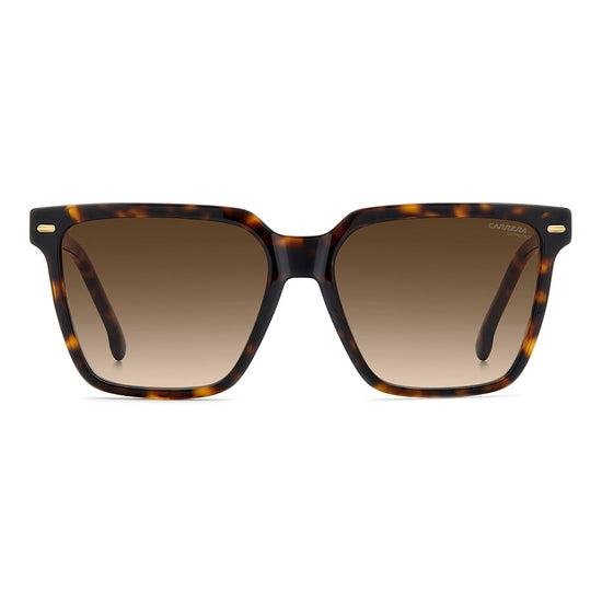 Carrera 3069 Rectangular Frame Sunglasses Havana - front view