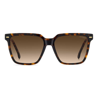 Carrera 3069 Rectangular Frame Sunglasses Havana - front view