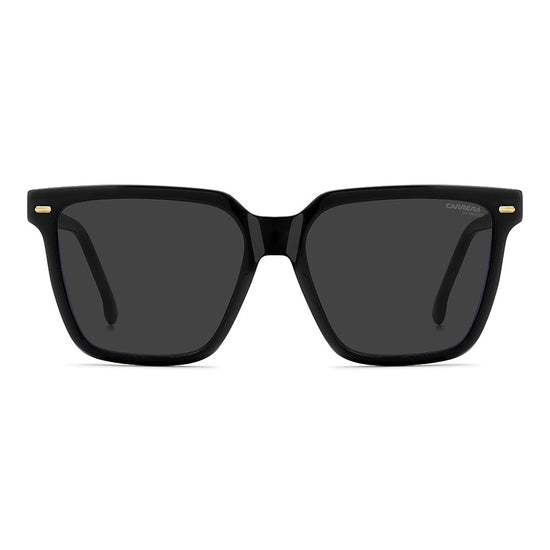 Carrera 3069 Rectangular Frame Sunglasses Black - front view