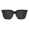 Carrera 3069 Rectangular Frame Sunglasses Black - front view