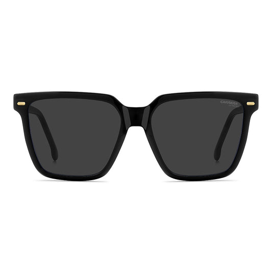 Carrera 3069 Rectangular Frame Sunglasses Black - front view