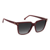 Carrera 3069 Rectangular Frame Sunglasses Burgundy - side view