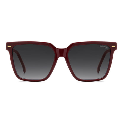 Carrera 3069 Rectangular Frame Sunglasses Burgundy - front view