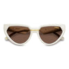 Carrera Victory C 20 Butterfly Sunglasses Ivory – close front view