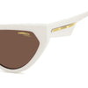 Carrera Victory C 20 Butterfly Sunglasses Ivory – temple detail