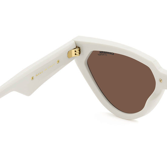Carrera Victory C 20 Butterfly Sunglasses Ivory – inside temple detail