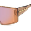Carrera Victory C 18 Mask Sunglasses Brown Orange – temple detail