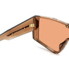 Carrera Victory C 18 Mask Sunglasses Brown Orange – inside temple detail