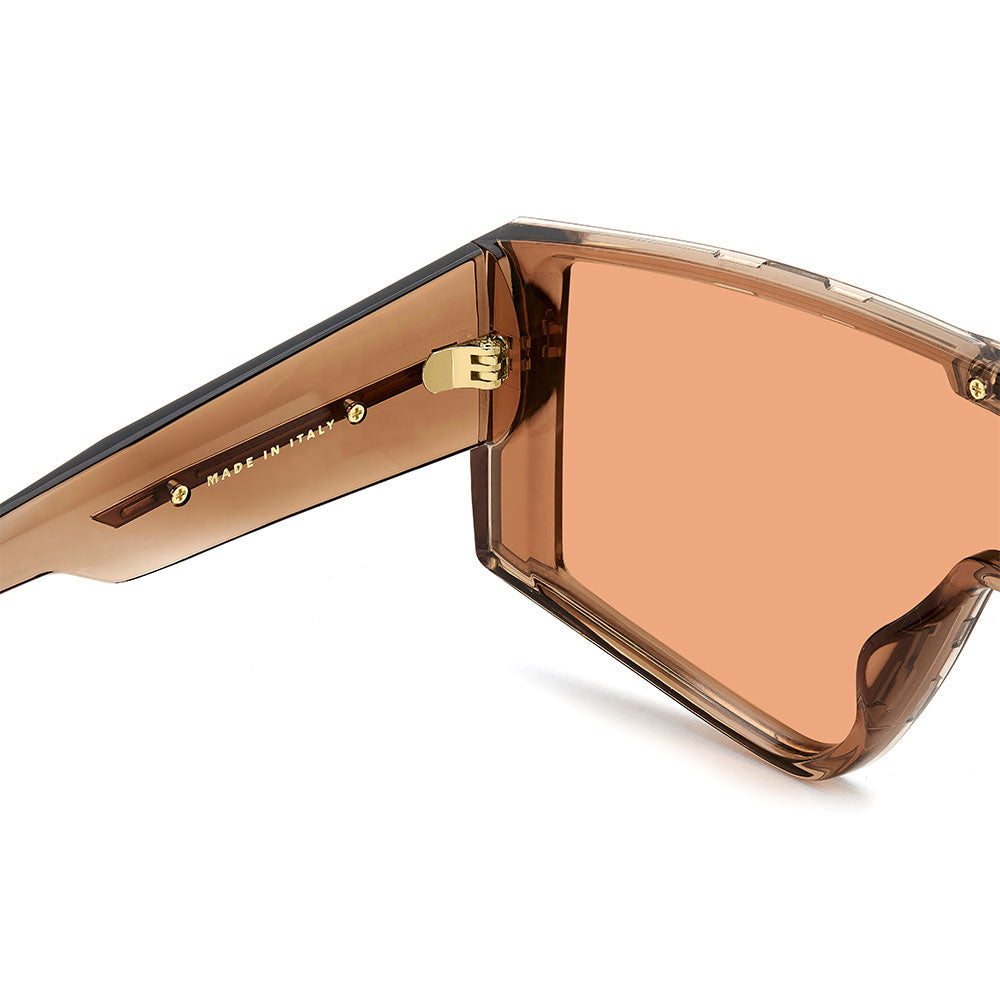 Carrera Victory C 18 Mask Sunglasses Brown Orange – inside temple detail