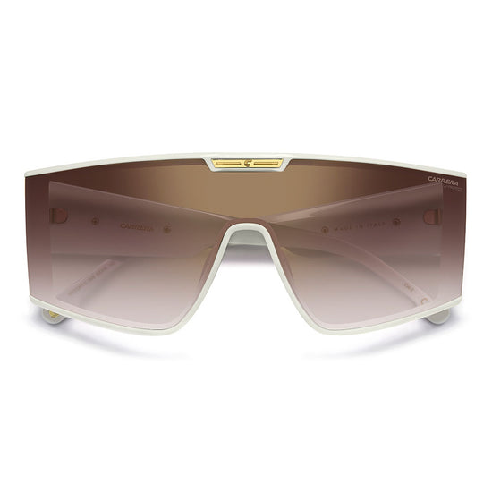 Carrera Victory C 18 Mask Sunglasses Ivory – close front view