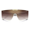 Carrera Victory C 18 Mask Sunglasses Ivory – close front view