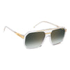 Carrera 1077 Pilot-Style Navigator Sunglasses Crystal Gold - side view