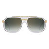 Carrera 1077 Pilot-Style Navigator Sunglasses Crystal Gold - front view