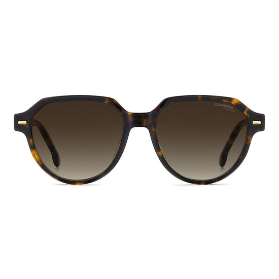 Carrera 3068 Pantos-Style Designer Sunglasses Havana - front view