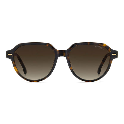 Carrera 3068 Pantos-Style Designer Sunglasses Havana - front view
