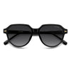 Carrera 3068 Pantos-Style Designer Sunglasses Black - close front view