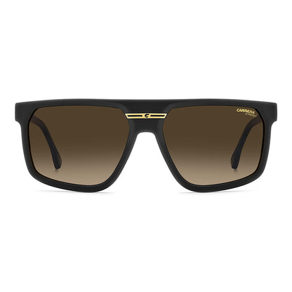 Carrera Victory C 14 Square Sunglasses Matte Black – front view
