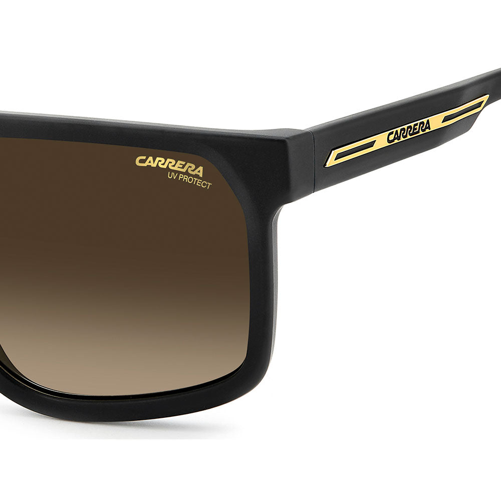 Carrera Victory C 14 Square Sunglasses Matte Black – temple detail