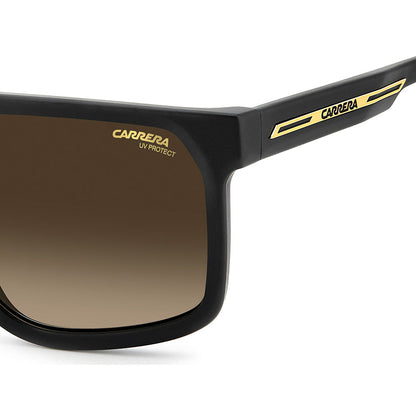 Carrera Victory C 14 Square Sunglasses Matte Black – temple detail