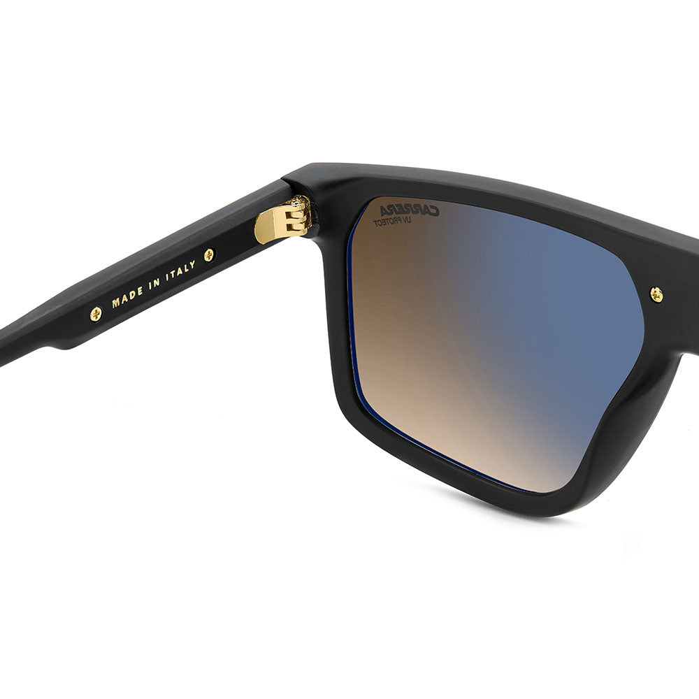 Carrera Victory C 14 Square Sunglasses Matte Black – inside temple detail