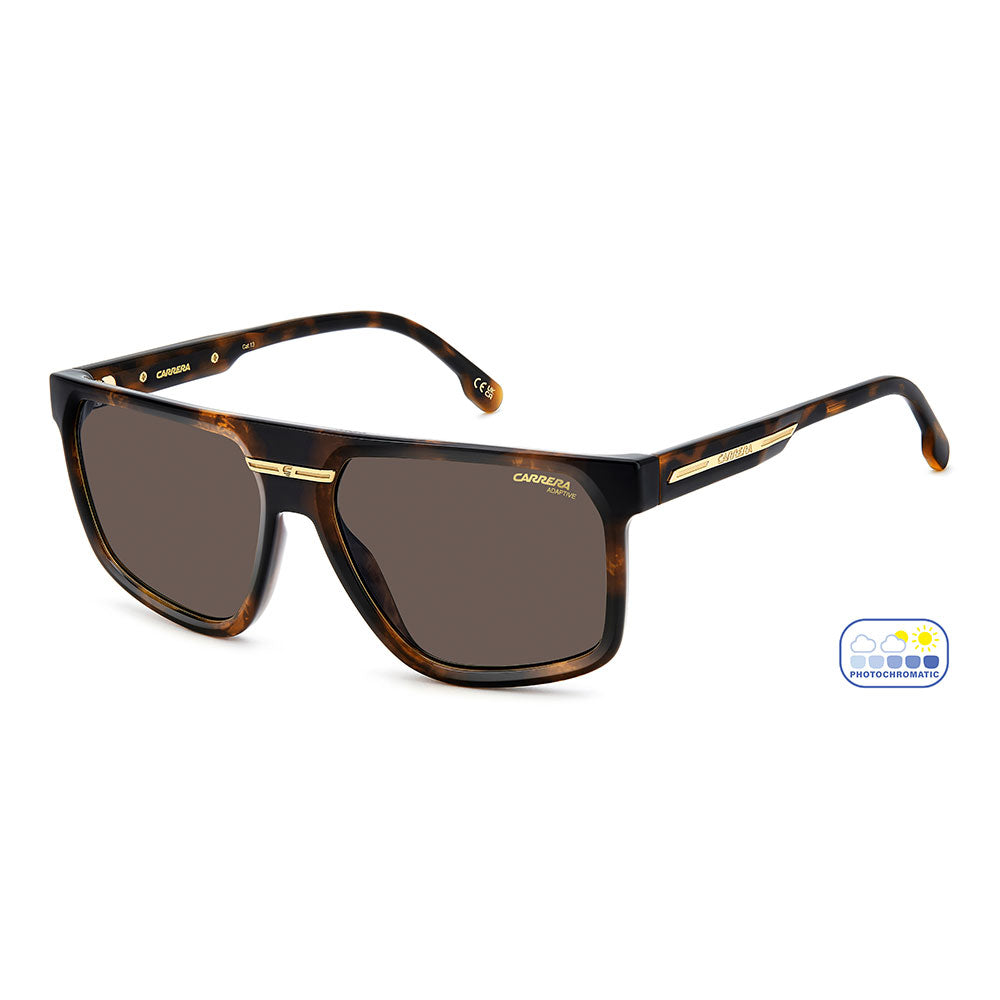 Carrera Victory C 14 Square Photochromatic Sunglasses Havana – side view