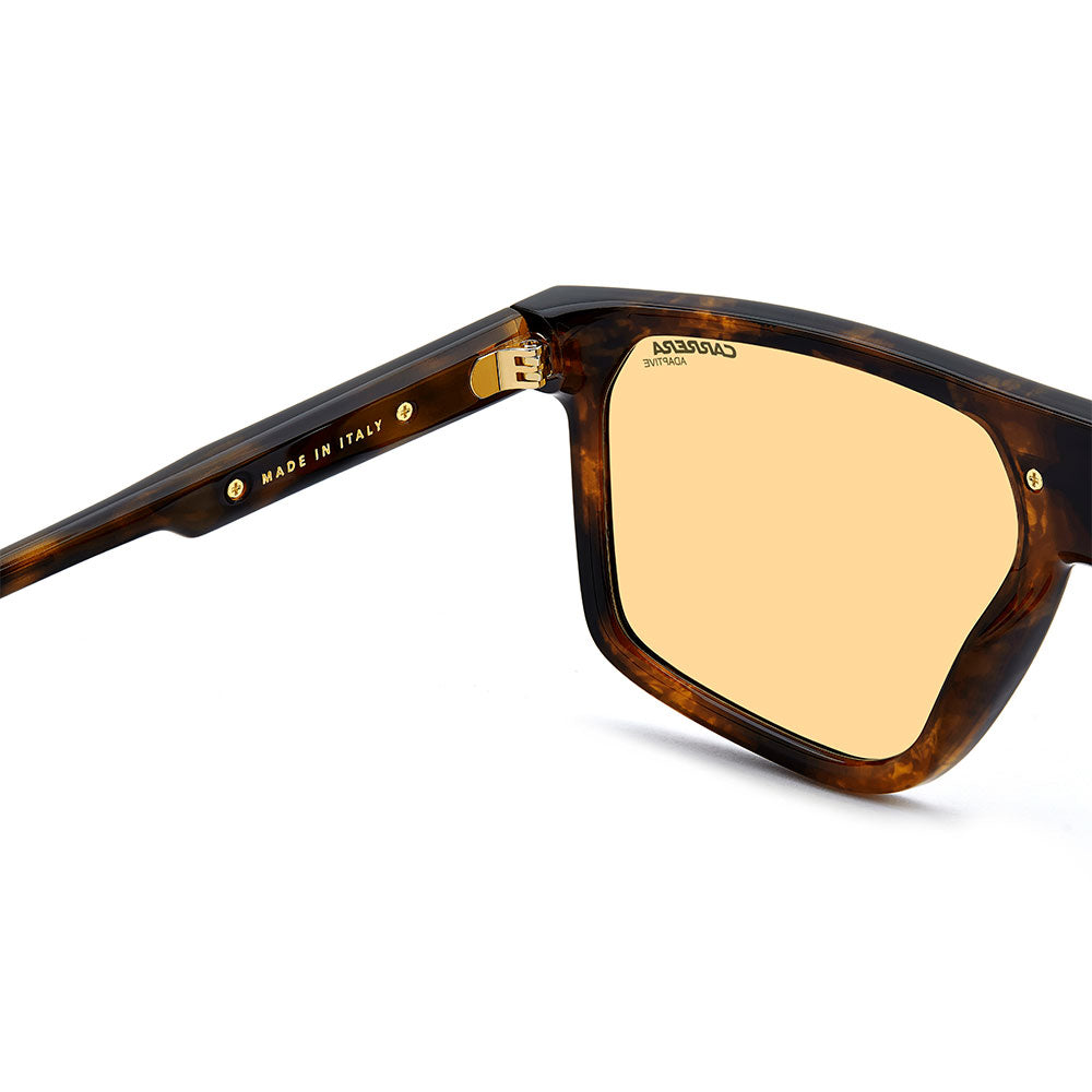 Carrera Victory C 14 Square Photochromatic Sunglasses Havana – inside temple detail