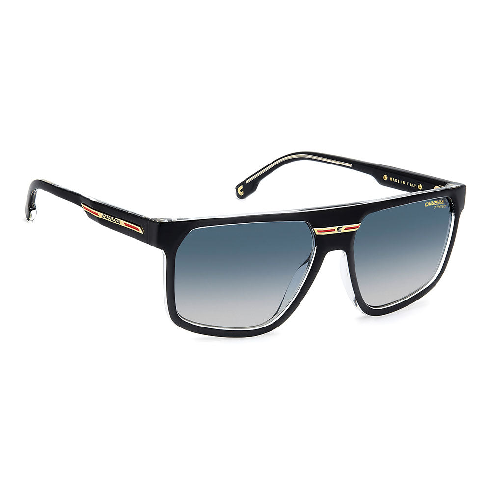 Carrera Victory C 14 Square Sunglasses Black Crystal – side view