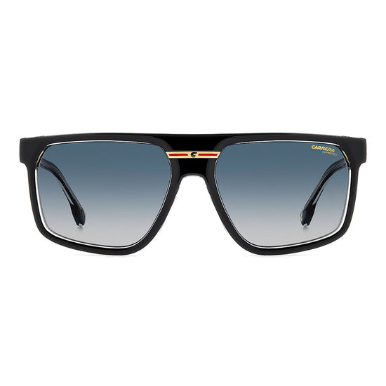 Carrera Victory C 14 Square Sunglasses Black Crystal – front view