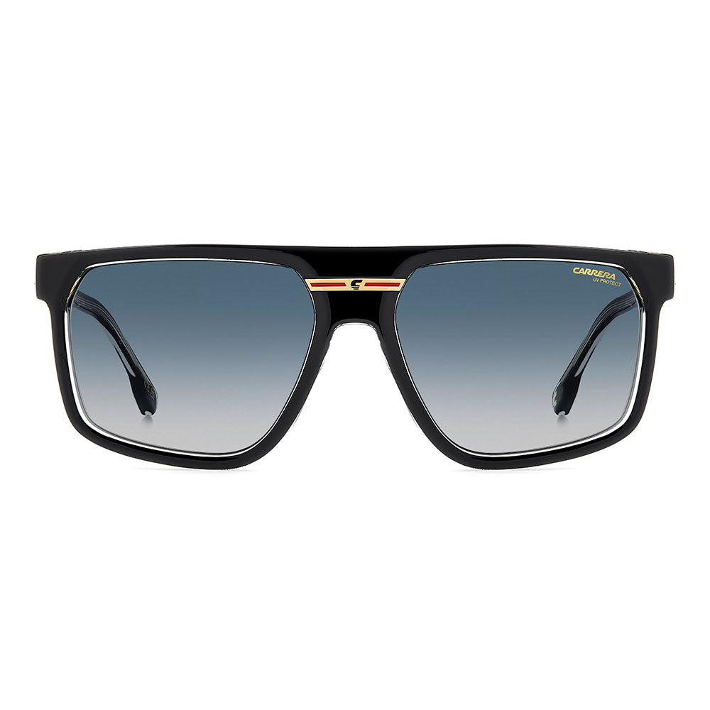 Carrera Victory C 14 Square Sunglasses Black Crystal – front view
