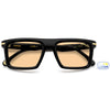 Carrera 364 Rectangular Photochromatic Sunglasses Black Gold - close front view