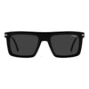 Carrera 364 Rectangular Sunglasses Black Dark Ruthenium - front view
