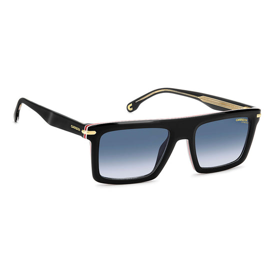 Carrera 364 Rectangular Sunglasses Black Red - side view