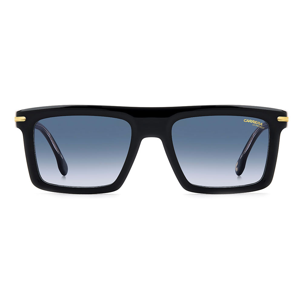 Carrera 364 Rectangular Sunglasses Black Red - front view