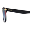 Carrera 364 Rectangular Sunglasses Black Red - temple view