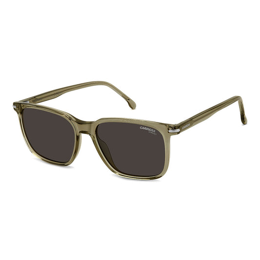 Carrera 367 Rectangular Italian Sunglasses Olive - angled view