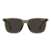 Carrera 367 Rectangular Italian Sunglasses Olive - front view