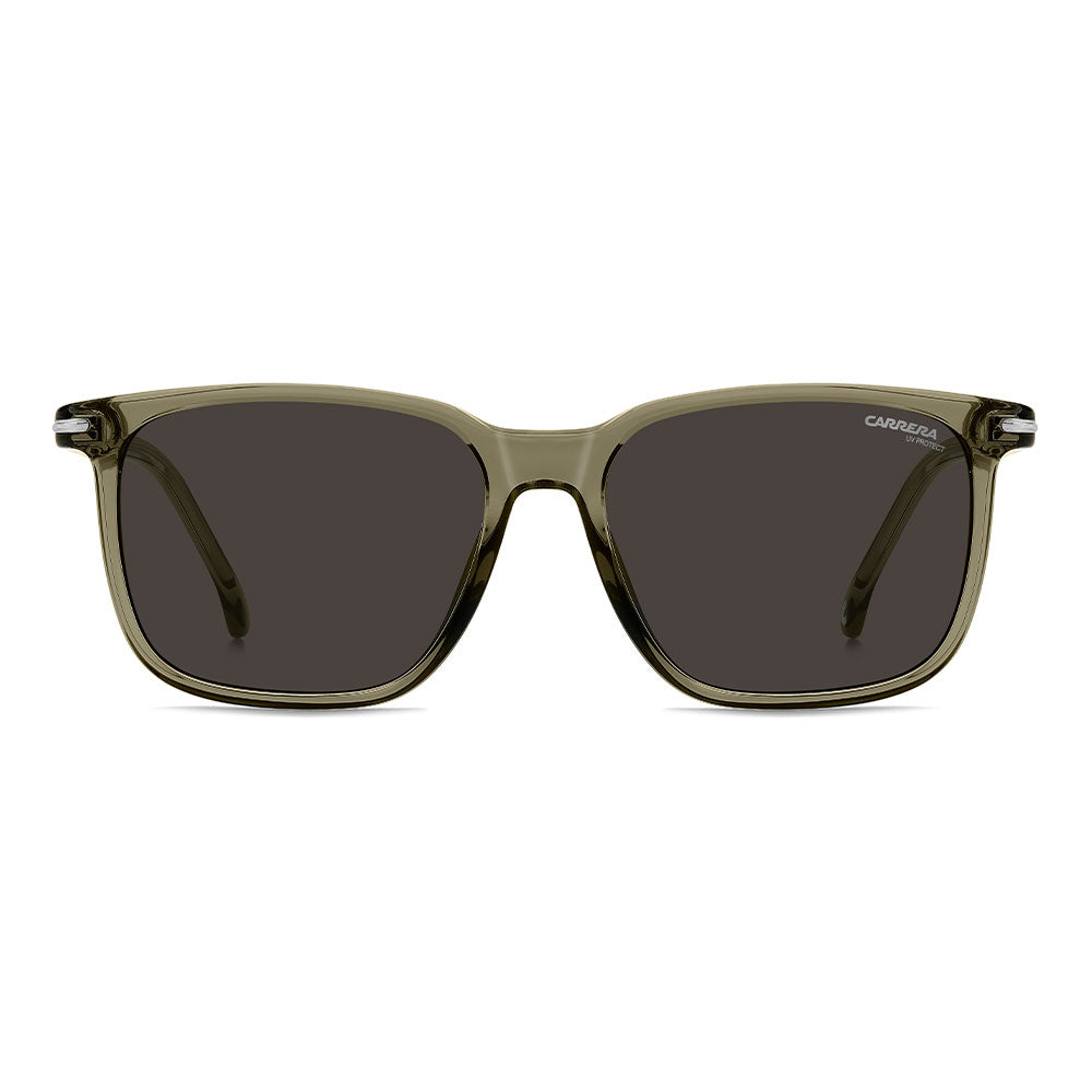Carrera 367 Rectangular Italian Sunglasses Olive - front view