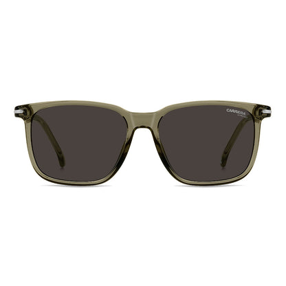 Carrera 367 Rectangular Italian Sunglasses Olive - front view