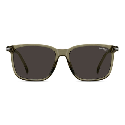 Carrera 367 Rectangular Italian Sunglasses Olive - front view