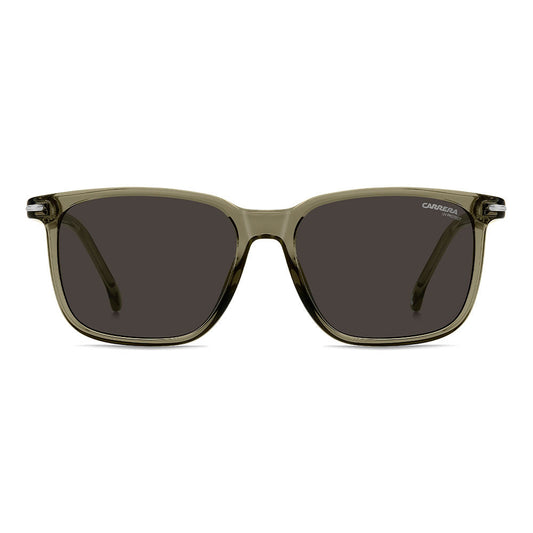 Carrera 367 Rectangular Italian Sunglasses Olive - front view