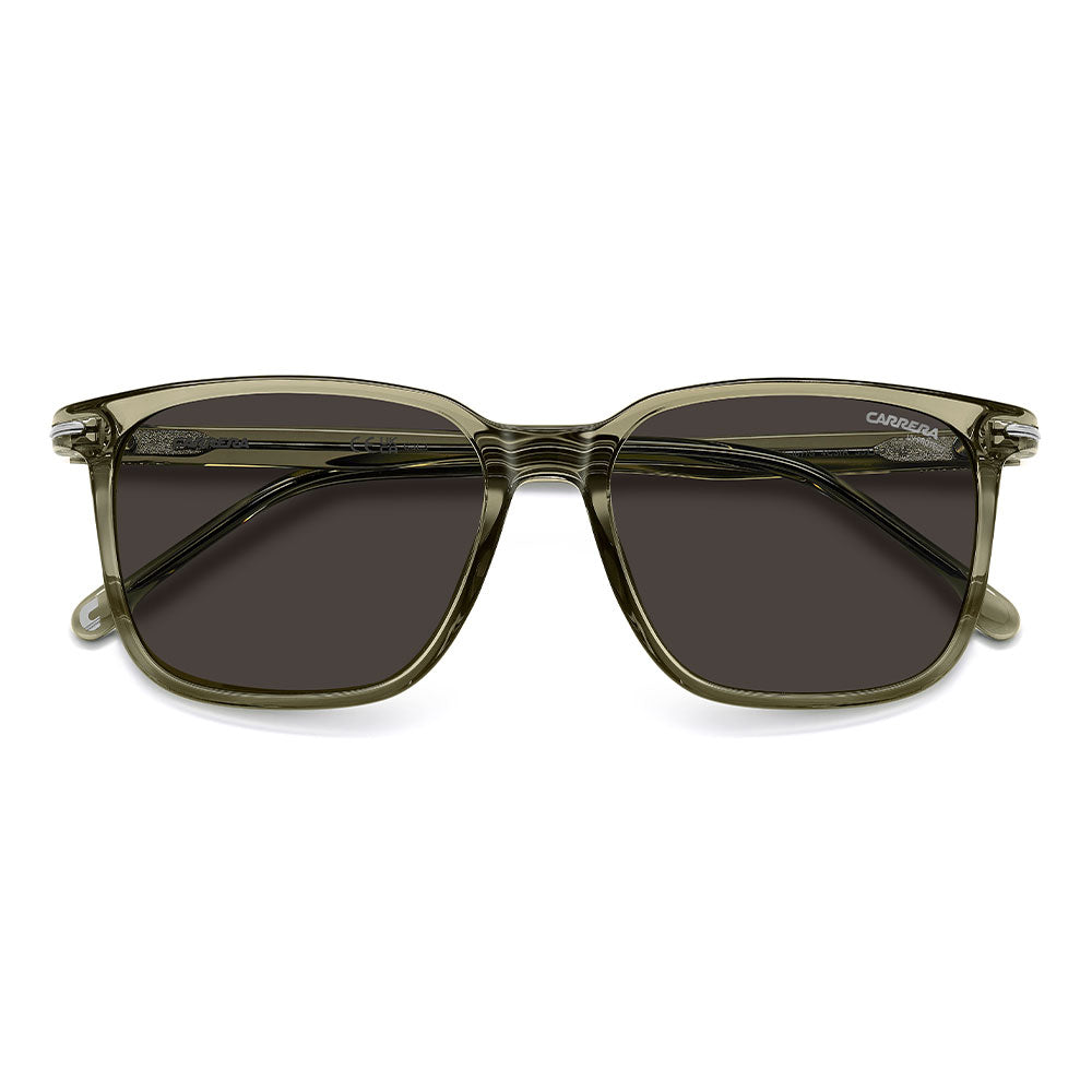 Carrera 367 Rectangular Italian Sunglasses Olive - close front  view