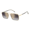 Carrera 362 Square Italian Sunglasses with Gradient Lens Grey - angled view