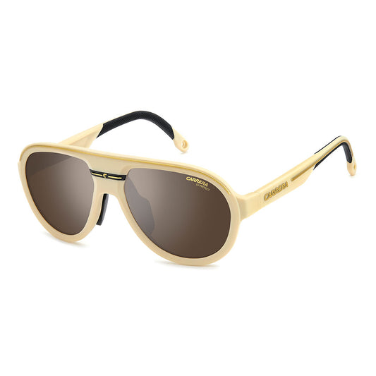 Carrera C SPORT 09 Aviator Sunglasses with Magnetic Side Spoilers – angled view