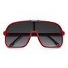 Carrera C SPORT 11 Mask Style Beach Sunglasses Red – close front view
