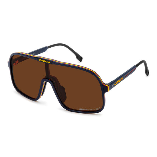 Carrera C SPORT 11 Mask Style Beach Sunglasses Blue – angled view